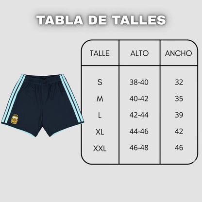 Short Adidas Titular Selección Argentina 26' - Versión Jugador
