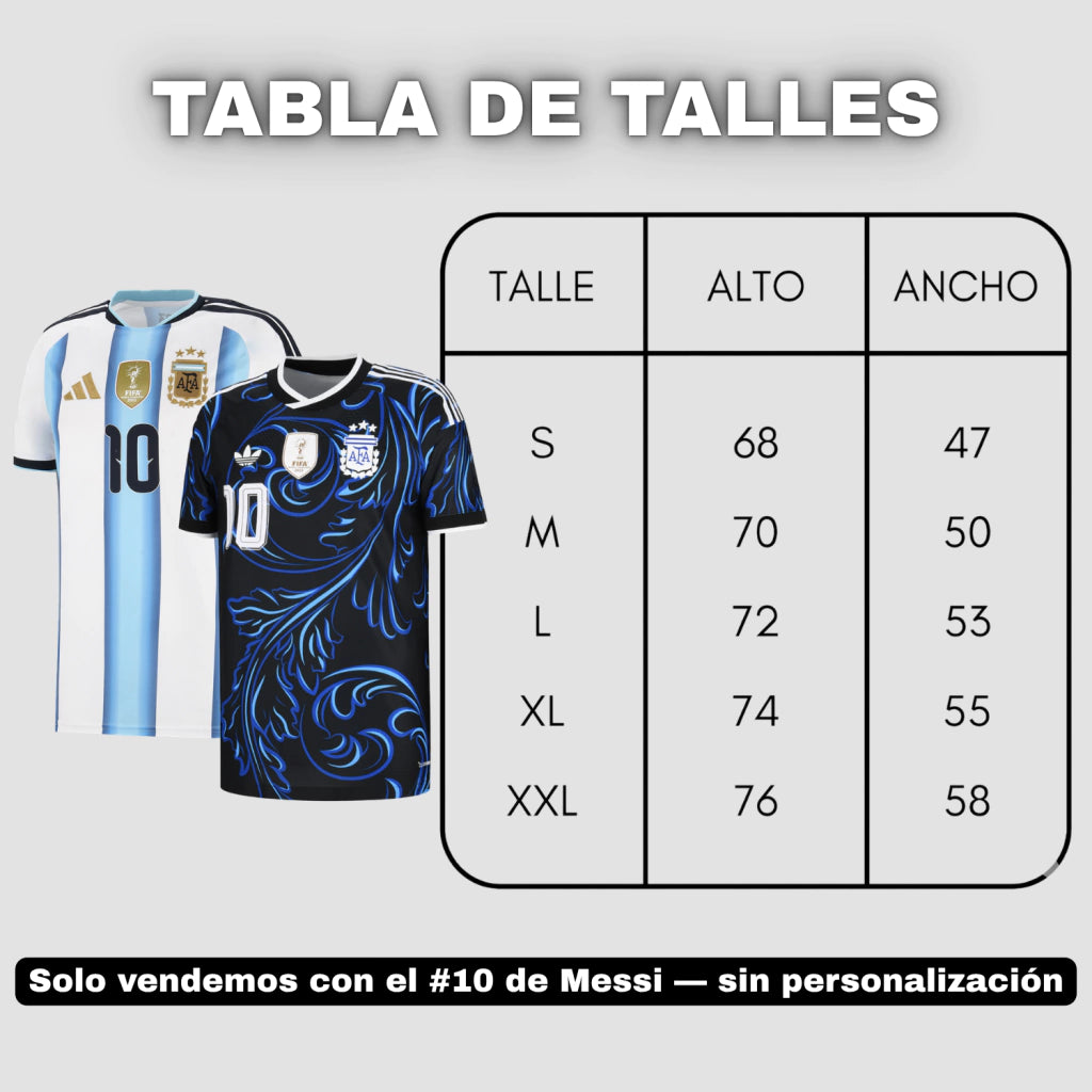 Camiseta Adidas Suplente Selección Argentina 26'